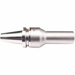 Emuge - BT40 Taper Shank, 3/4" Hole Diam x 40mm Nose Diam Milling Chuck - 156mm Projection, Through-Spindle Coolant, Balanced to 20,000 RPM - Exact Industrial Supply