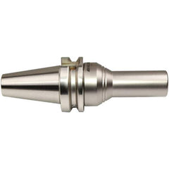 Emuge - BT40 Taper Shank, 9/16" Hole Diam x 30mm Nose Diam Milling Chuck - 120mm Projection, Through-Spindle Coolant, Balanced to 20,000 RPM - Exact Industrial Supply