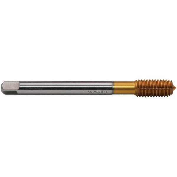 Emuge - 1/2-13 LK-UNC BT Bottoming Thread Forming Tap - High Speed Steel, TiN Finish, 4.331" OAL, Right Hand Thread, Series CU93F300 - Exact Industrial Supply