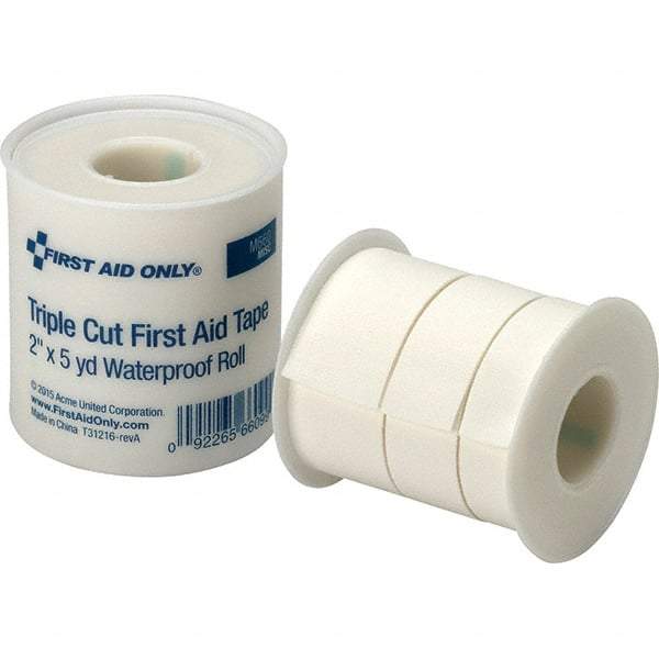 PRO-SAFE - 2-5/16" Long x 2" Wide, General Purpose Wound Care - White, Nonwoven Material Bandage - Exact Industrial Supply