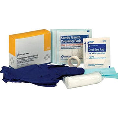 PRO-SAFE - 3-1/8" Long x 1-1/2" Wide, General Purpose Wound Care - Gauze Bandage - Exact Industrial Supply