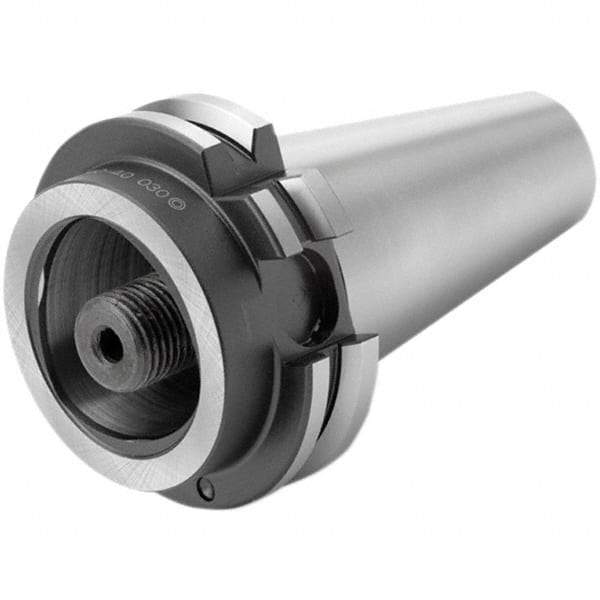 Seco - C6 System Size, DIN40 ADB Taper, Modular Tool Holding System Adapter - 65.9mm Projection, 63mm Body Diam, 153.4mm OAL, Through Coolant - Exact Industrial Supply