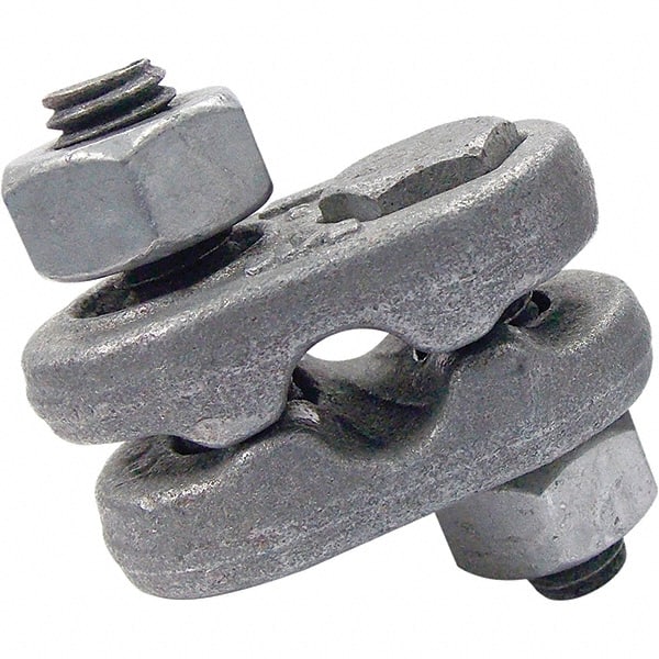 CM - 9/16 to 5/8" Wire Rope Double Saddle Clip - Exact Industrial Supply