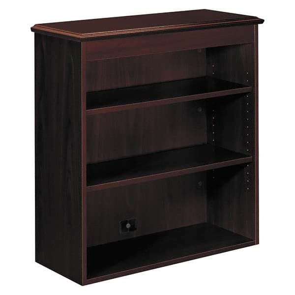 Hon - Bookcases Height (Inch): 37 Color: Mahogany - Exact Industrial Supply