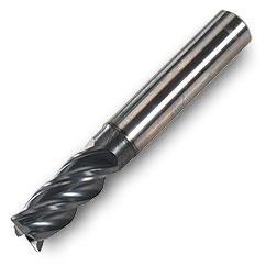 47D-5012S4RQ09 IN2005 Solid Carbide End Mill - Exact Industrial Supply