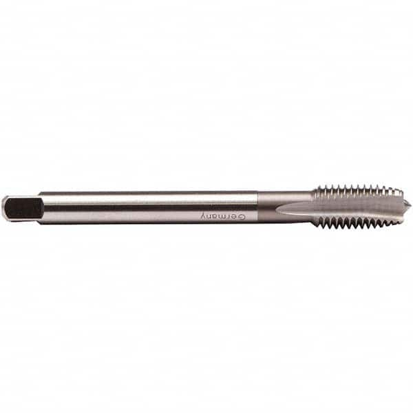 Emuge - M12x1.50 Metric Fine 6H 3 Flute Bright Finish HSS-E Spiral Point Tap - Exact Industrial Supply