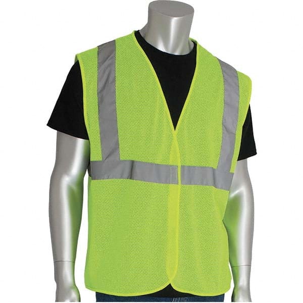 PIP - Size M Yellow Mesh General Purpose High Visibility Vest - Exact Industrial Supply