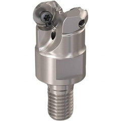 Seco - 13mm Cutting Diam, 6mm Max Depth of Cut, Modular Connection Indexable Copy End Mill - 2 Inserts, RP.. 1204 Insert, 217.29-06 Toolholder, Steel, Through Coolant - Exact Industrial Supply