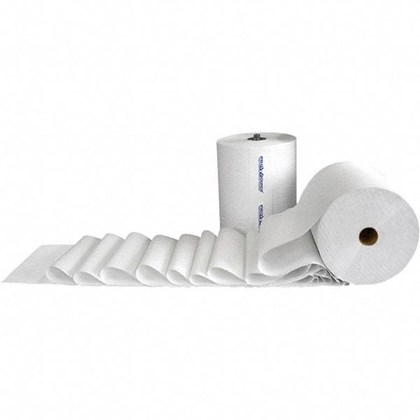 PRO-SOURCE - Hard Roll of 1 Ply White Paper Towels - 7-7/8" Wide, 800' Roll Length - Exact Industrial Supply