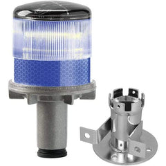 TAPCO - Strobe & Flashing Lights Light Type: Strobe Lens Color: Blue - Exact Industrial Supply