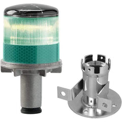 TAPCO - Strobe & Flashing Lights Light Type: Strobe Lens Color: Green - Exact Industrial Supply