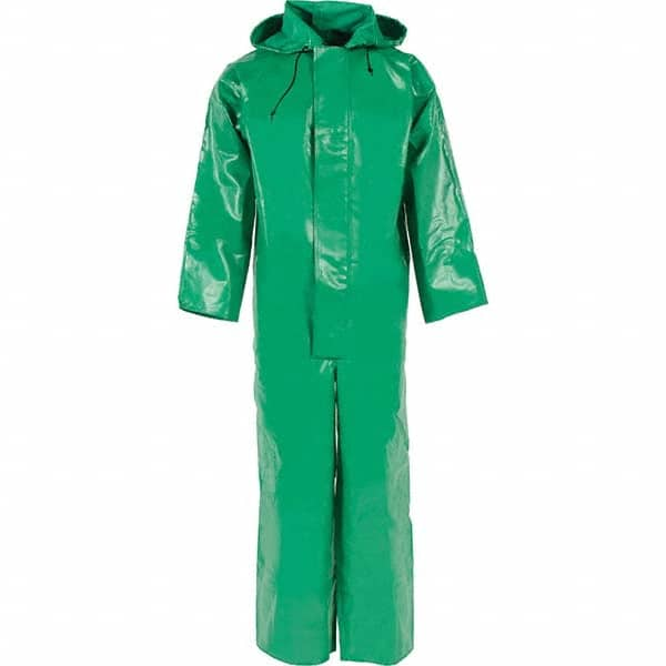 Radians - Size 4XL Green Chemical Coverall - Exact Industrial Supply