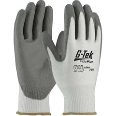 PIP - Size XL, ANSI Cut Lvl A2, Puncture Lvl 2, Abrasion Lvl 4, Polyurethane Coated PolyKor Cut Resistant Gloves - Exact Industrial Supply