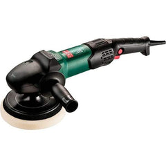 Metabo - 7" Pad Diam, 3,900 RPM, Handheld Electric Polisher - 5/8-11" Spindle Thread - Exact Industrial Supply