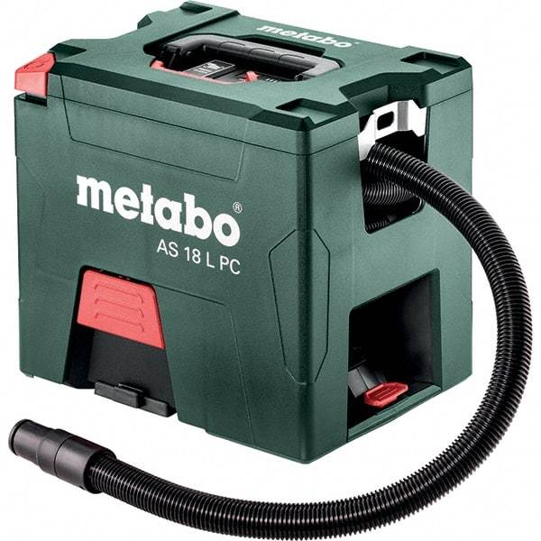 Metabo - 2 Gal Capacity, Cordless Portable Wet/Dry Vacuum Bare - 18 Volts, 16.5 Lb - Exact Industrial Supply