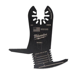 Milwaukee Tool - Rotary & Multi-Tool Accessories; Accessory Type: Drywall Blade ; For Use With: Multi-Tools ; Includes: 5 in 1 DRYWALL BLADE ; Maximum RPM: 0.000 ; Tooth Style: End Cut ; Head Diameter (Inch): 3.70 - Exact Industrial Supply