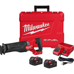 Milwaukee Tool - 18V 0-3000 SFM Cordless Reciprocating Saw - Exact Industrial Supply