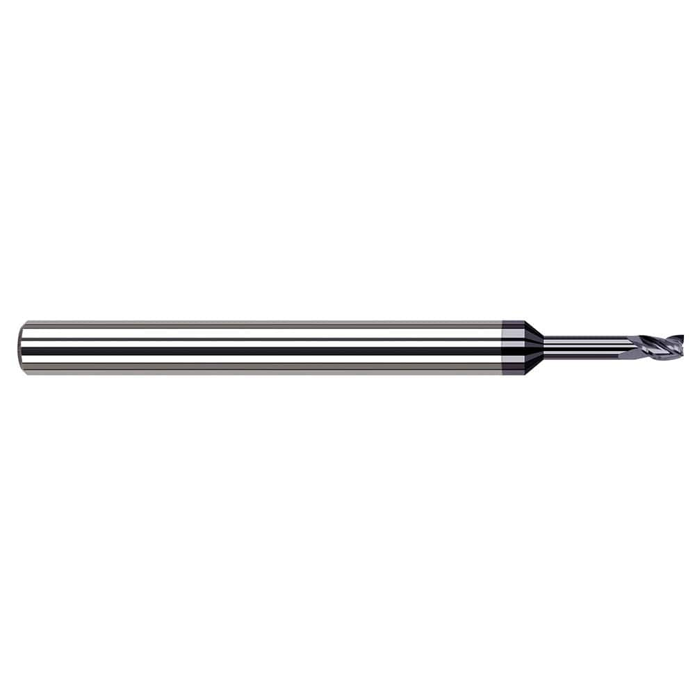 Harvey Tool - Square End Mills Mill Diameter (Decimal Inch): 0.0300 Length of Cut (Decimal Inch): 0.0450 - Exact Industrial Supply