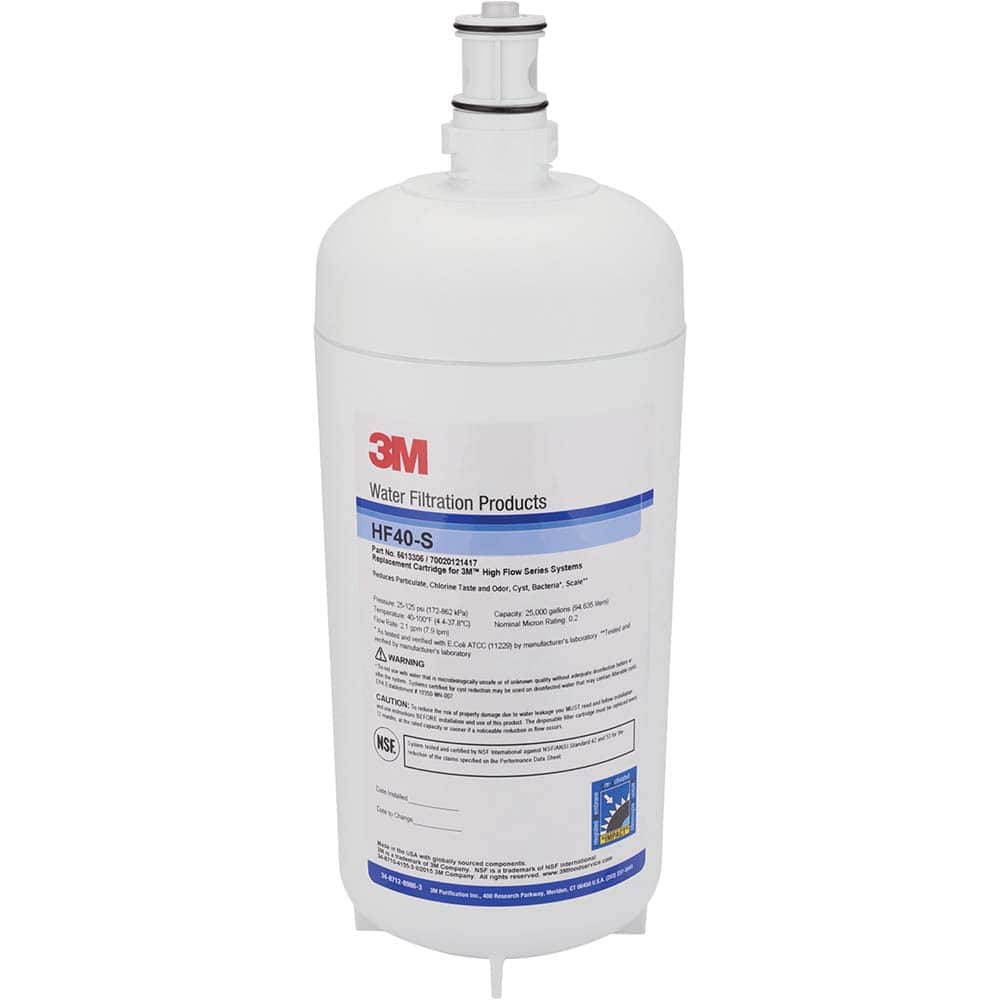 3M Aqua-Pure - Water Filter Systems; Type: Cartridge Filters ; Reduces: Bacteria & Microoganisms; Sediment, Rust, Chlorine, Taste, Odor, Salts, TDS ; Number of Housings: 1 - Exact Industrial Supply