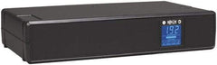 Tripp-Lite - 15 Amp, 1,500 VA, Tower Mount Line Interactive Backup Uninterruptible Power Supply - Backup 3-1/2 min with Full Load & 11-1/2 min with Half Load, 230 Volt Input & Output, 900 Watt Output, 1 Phases, 8 Outlets - Exact Industrial Supply
