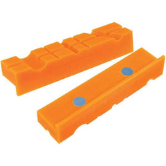 Bessey - Vise Jaws Jaw Shape: V-Groove Jaw Width (Inch): 5-1/2 - Exact Industrial Supply