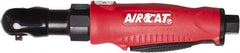 AIRCAT - 3/8" Drive, 380 RPM, 35 Ft/Lb Torque Ratchet Wrench - Inline Handle, 4 CFM, 90 psi, 1/4" NPT Inlet - Exact Industrial Supply