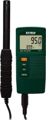 Extech - Thermometer/Hygrometers & Barometers Type: Hygrometer Minimum Relative Humidity (%): 10 - Exact Industrial Supply