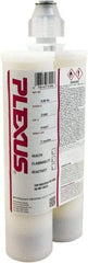 Plexus - 400 mL Cartridge Two Part Adhesive - 15 to 20 min Working Time, 60°F - Exact Industrial Supply