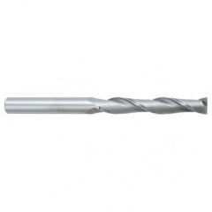 5/8 Dia. x 6 Overall Length 2-Flute Square End Solid Carbide SE End Mill-Round Shank-Center Cutting-Uncoated - Exact Industrial Supply