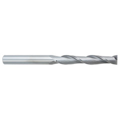 ‎1/4″ Dia. × 1/4″ Shank × 1-1/2″ DOC × 4″ OAL, Carbide, TiAlN, 2 Flute, Solid End Mill