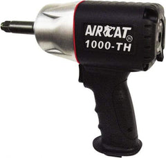 AIRCAT - 1/2" Drive, 8,000 RPM, 800 Ft/Lb Torque Impact Wrench - Pistol Grip Handle, 1,300 IPM, 8 CFM, 90 psi, 1/4" NPT Inlet - Exact Industrial Supply