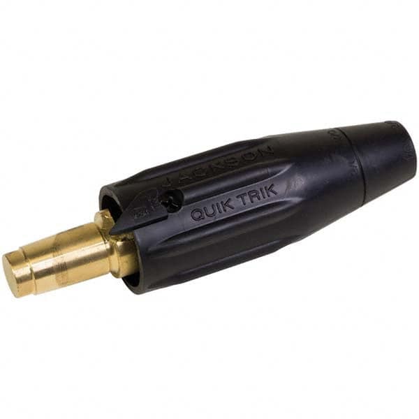 Jackson Safety - Welding Cable Connectors Connection Type: Connector-Male Cable Size: 1/0; 2/0 - Exact Industrial Supply