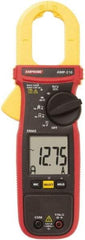 Amprobe - AMP-210, CAT III, Digital True RMS Clamp Meter with 1.1811" Clamp On Jaws - 600 VAC/VDC, 600 AC Amps, Measures Voltage, Capacitance, Current, microAmps, Resistance, Temperature - Exact Industrial Supply