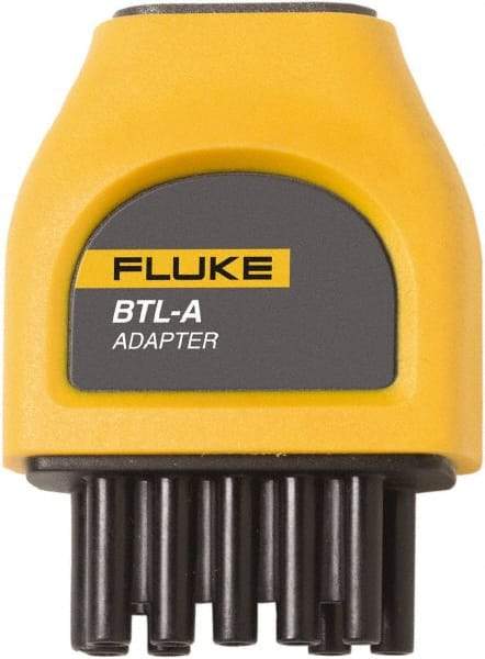 Fluke - Yellow/Black Electrical Test Equipment Adapter - Use with Fluke 500 Series Battersy Analyzers - Exact Industrial Supply