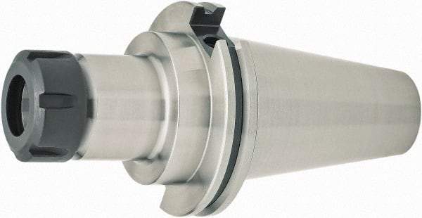 Parlec - 4" Projection, CAT50 Dual Contact Taper, ER32 Collet Chuck - Through Coolant - Exact Industrial Supply