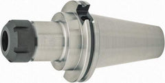 Parlec - 6.22" Projection, CAT50 Dual Contact Taper, ER32 Collet Chuck - Through Coolant - Exact Industrial Supply