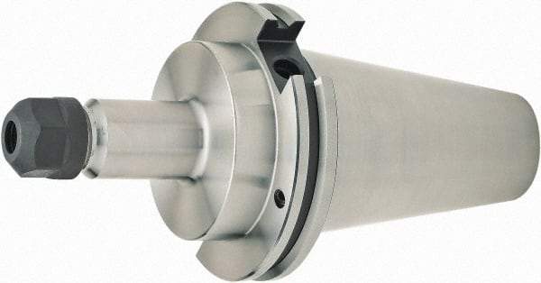 Parlec - 6.22" Projection, CAT50 Taper Shank, ER32 Collet Chuck - Through Coolant - Exact Industrial Supply