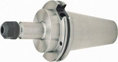 Parlec - 6.22" Projection, CAT50 Taper Shank, ER32 Collet Chuck - Through Coolant - Exact Industrial Supply