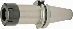 Parlec - 3.12" Projection, CAT40 Dual Contact Taper, ER32 Collet Chuck - Through Coolant - Exact Industrial Supply