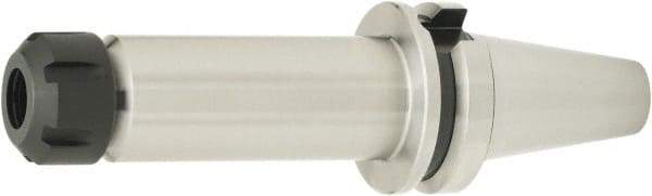 Parlec - 6.22" Projection, BT40 Taper Shank, ER25 Collet Chuck - Through Coolant - Exact Industrial Supply