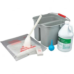 Allegro - Half & Full Facepiece Cleaning & Accessories Accessory/Replacement Type: Facepiece Cleaning Type: Respirator Cleaning Kit - Exact Industrial Supply