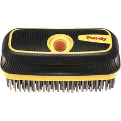 Purdy - Wire Surface Preparation Brush - 8" OAL, Cushioned Grip Handle - Exact Industrial Supply