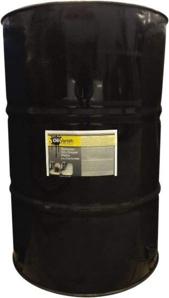 Oil Vanish - 55 Gal Drum Cleaner/Degreaser - Liquid, Odor-Free - Exact Industrial Supply
