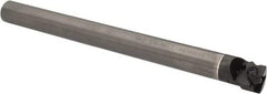 Kennametal - 1-3/8" Min Bore Diam, 12" OAL, 1" Shank Diam, E-NE Indexable Boring Bar - N. Insert, Clamp Holding Method - Exact Industrial Supply