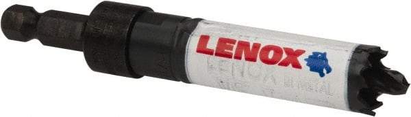 Lenox - 11/16" Diam, 1-1/2" Cutting Depth, Hole Saw - Bi-Metal Saw, Toothed Edge - Exact Industrial Supply