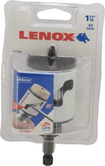 Lenox - 1-11/16" Diam, 1-1/2" Cutting Depth, Hole Saw - Bi-Metal Saw, Toothed Edge - Exact Industrial Supply