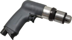 Ingersoll-Rand - 3/8" Reversible Keyed Chuck - Pistol Grip Handle, 2,000 RPM, 17 CFM, 0.4 hp, 90 psi - Exact Industrial Supply