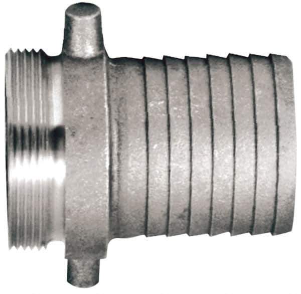 Dixon Valve & Coupling - 6" Aluminum/Brass Suction Male Coupling - Short Shank - Exact Industrial Supply