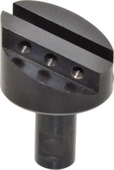Made in USA - 2" Head, 3/4" Shank Diam, 1 Bit Per Cutter, 3/8" Tool Bit, Fly Cutter - Straight Shank - Exact Industrial Supply