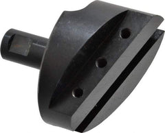 Made in USA - 3" Head, 3/4" Shank Diam, 1 Bit Per Cutter, 1/2" Tool Bit, Fly Cutter - Straight Shank - Exact Industrial Supply